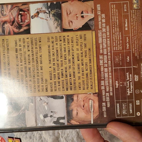 BooK-RIPLEYS BELIEVE IT OR NOT! &, DVD, "The Best Of RIPLEYS BELIEVE IT OR NOT! - Picture 5 of 10